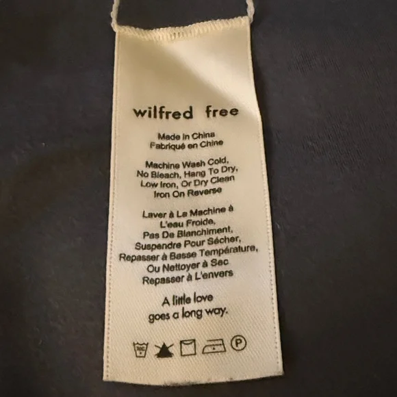 Artizia Wilfred Free Daria Black Faux Leather Leggings. Size XXS. - Picture 6 of 7